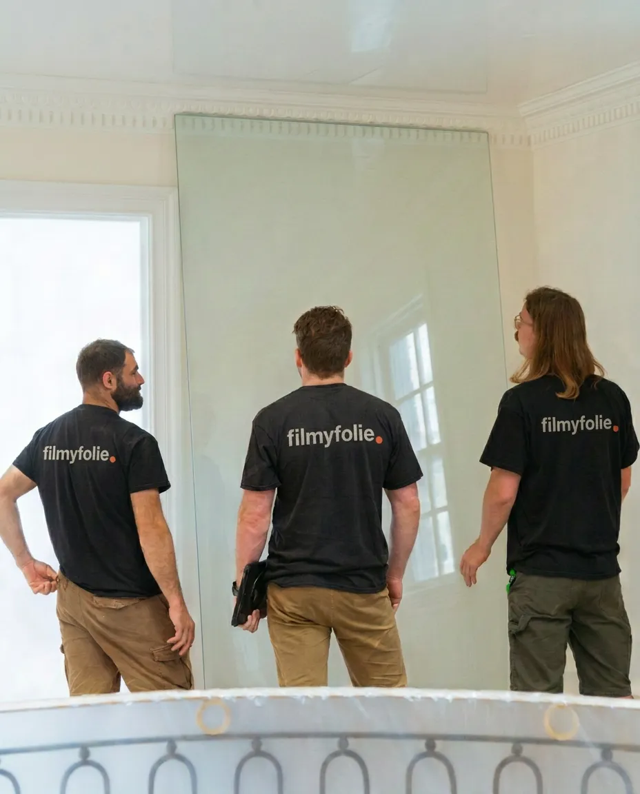 The FilmyFolie installation team